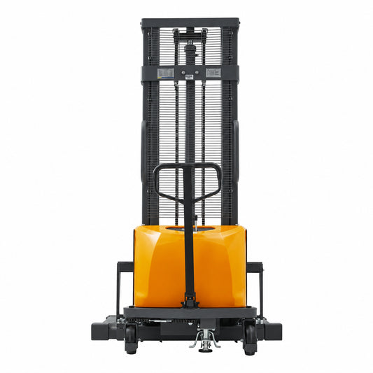 Semi-Electric Straddle Stacker A-3012 (3,300 lb) 118" Lift Height