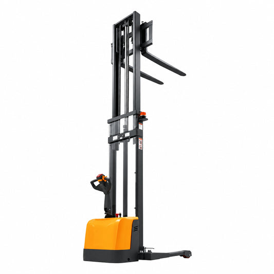 Full Electric Straddle Stacker A-3051 (3,300 lb) 138" Lift