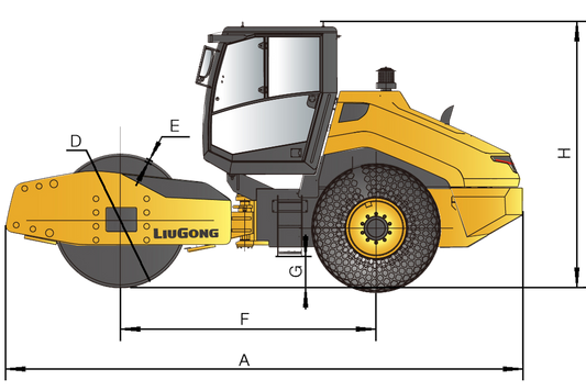 6612E Road Roller