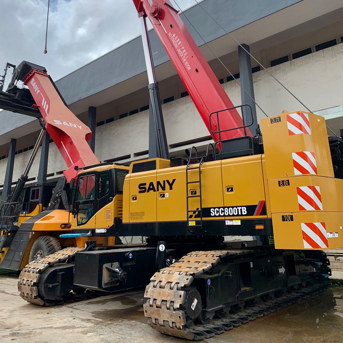 SCA900TB Telescopic Crawler Crane