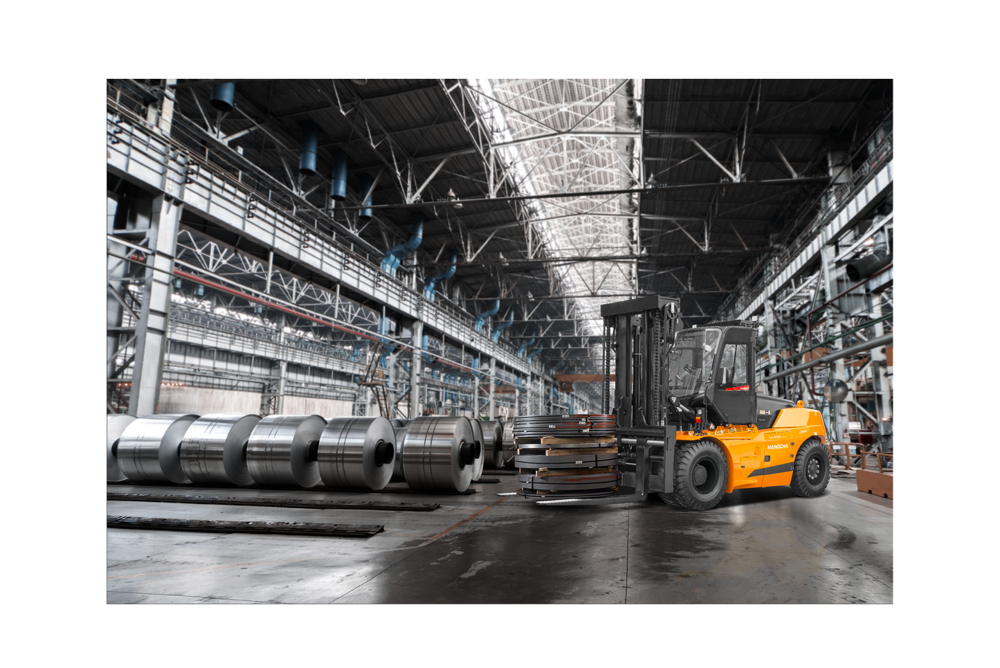 Hangcha XH Series High Voltage Lithium-ion Pneumatic Forklift (12–18 t)