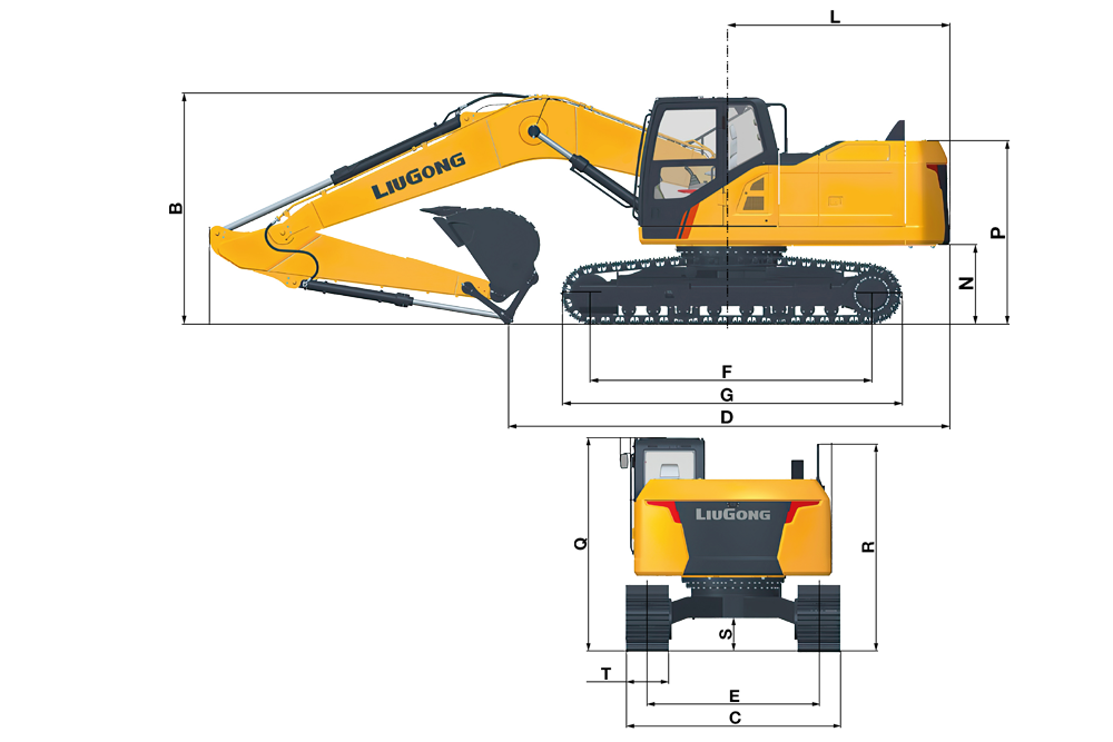 922F Excavator