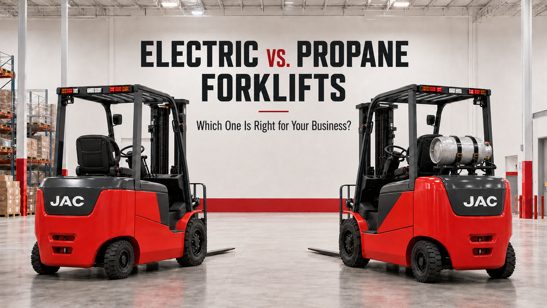 Electric vs. Propane Forklifts: Which One Is Right for Your Business?