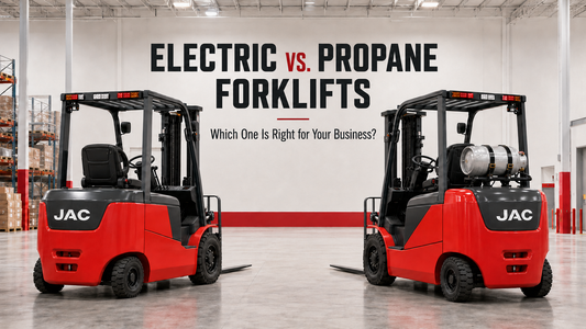 Electric vs. Propane Forklifts: Which One Is Right for Your Business?