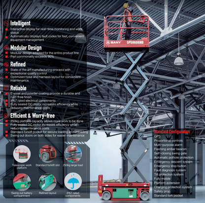 SPS0608HD Scissor Lift