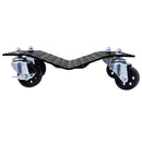 Car Dolly, Heavy Duty Wheel Dolly,4 Tire Wheel Dolly Car Stakes 6000lbs Capacity,Black