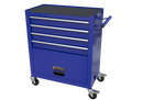 4 Drawers Tool Cabinet with Tool Sets--BLUE