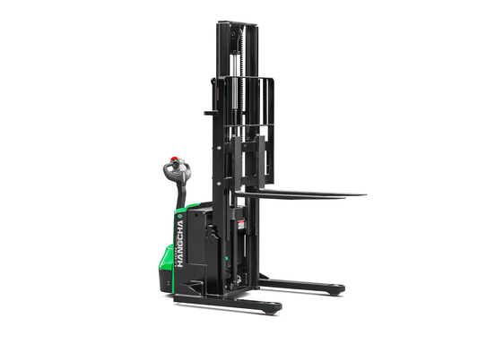 Hangcha A Series Lithium-ion Walkie Straddle Stacker (2,500 lb)
