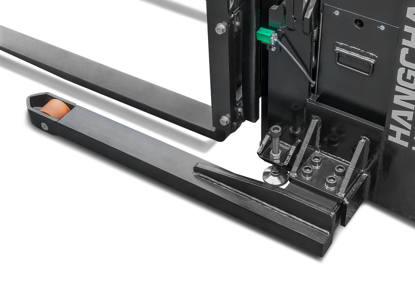 Hangcha A Series Lithium-ion Walkie Straddle Stacker (2,500 lb)