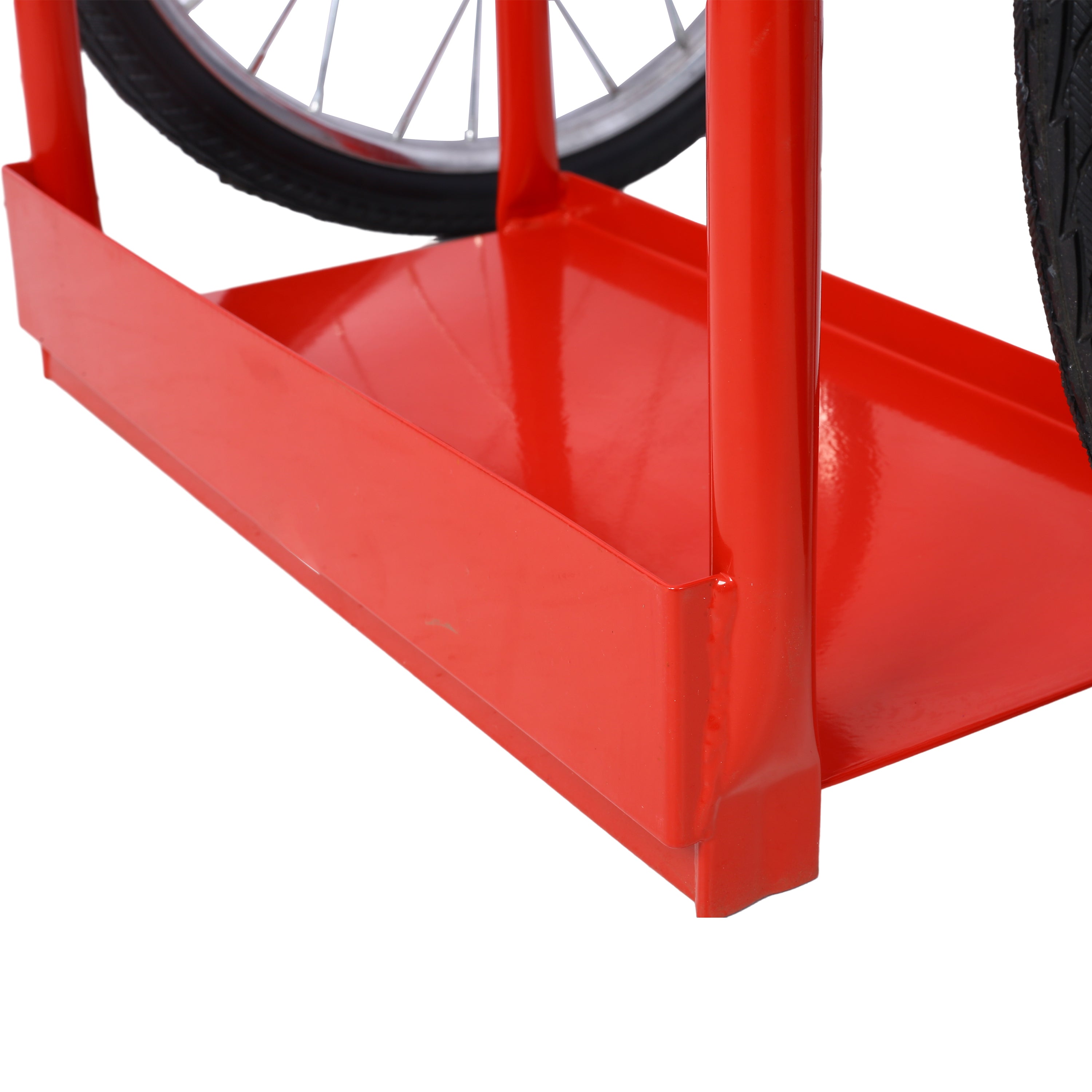 Large Dual Oxygen Tank Cart Dolly Double Cylinder Cart, 20"  pneumatic Wheels Includes two fastening belts