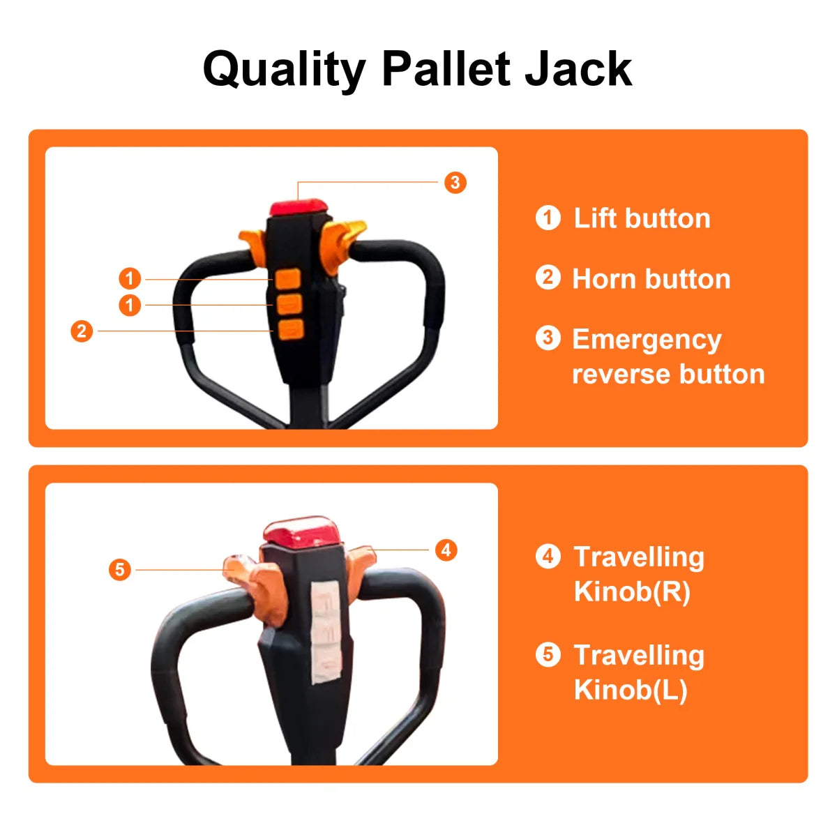 Chery 4400lbs Electric Pallet Jack