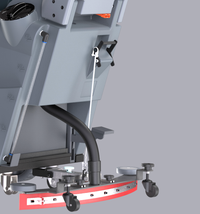 Cleanwill 20-Inch Lead-Acid Battery Walk-Behind Floor Scrubber