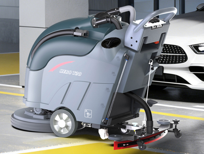 Cleanwill 20-Inch Lead-Acid Battery Walk-Behind Floor Scrubber