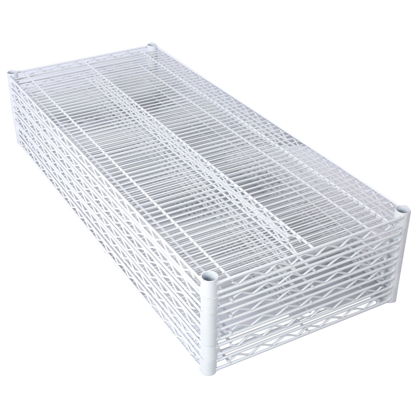 6 Tier 6000lbs Capacity NSF Metal Shelf Wire Shelving Unit, Heavy Duty Adjustable Storage Rack with Wheels & Shelf Liners