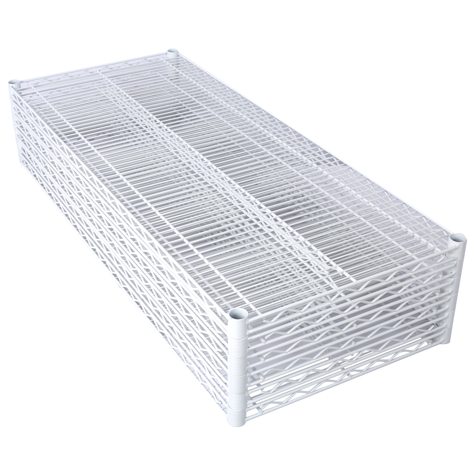 6 Tier 6000lbs Capacity NSF Metal Shelf Wire Shelving Unit, Heavy Duty Adjustable Storage Rack with Wheels & Shelf Liners
