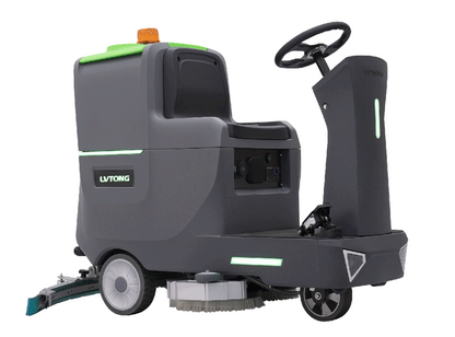 LVTONG 2*14-Inch Lithium Battery Ride-On Floor Scrubber (Double Brushes)
