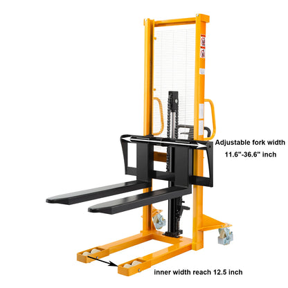 Manual Fixed-Leg Stacker A-3003 (2,200 lb)