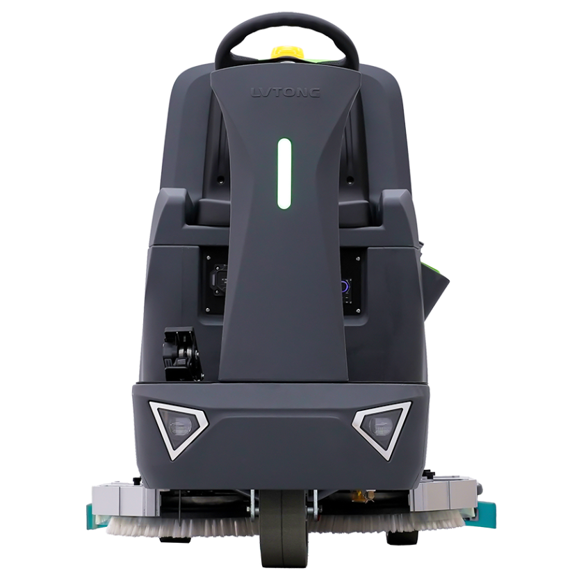 LVTONG 2*17-Inch Lithium Battery Ride-On Floor Scrubber (Double Brushes)