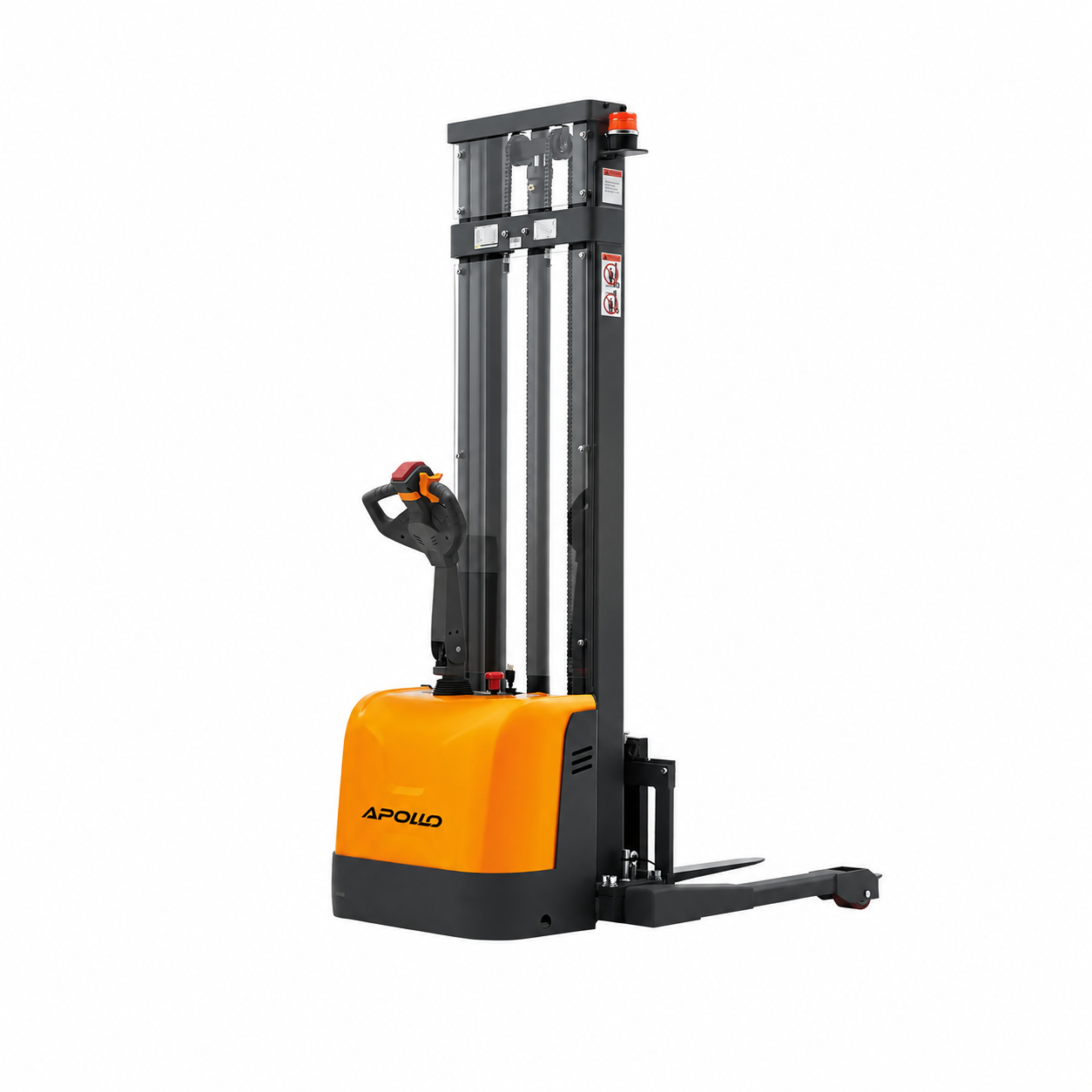 Full Electric Straddle Stacker A-3051 (3,300 lb) 138" Lift
