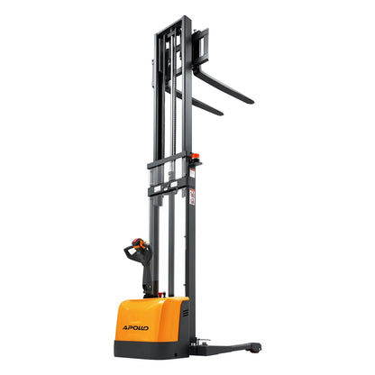 Full Electric Straddle Stacker A-3051 (3,300 lb) 138" Lift