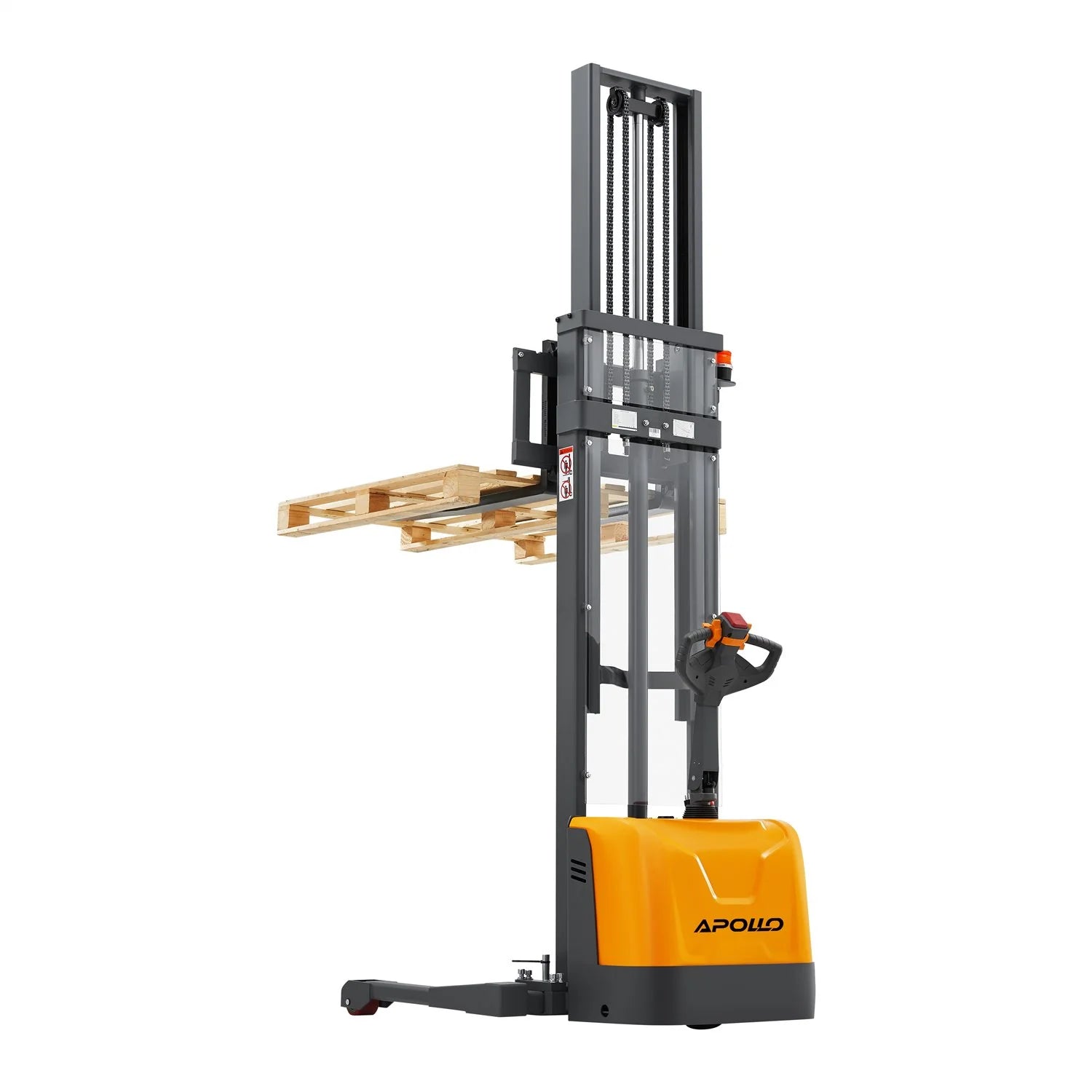 Full Electric Straddle Stacker A-3051 (3,300 lb) 138" Lift