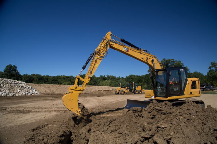 Cat® 313 Small Hydraulic Excavator – 108 HP Compact Performance with Advanced Technology
