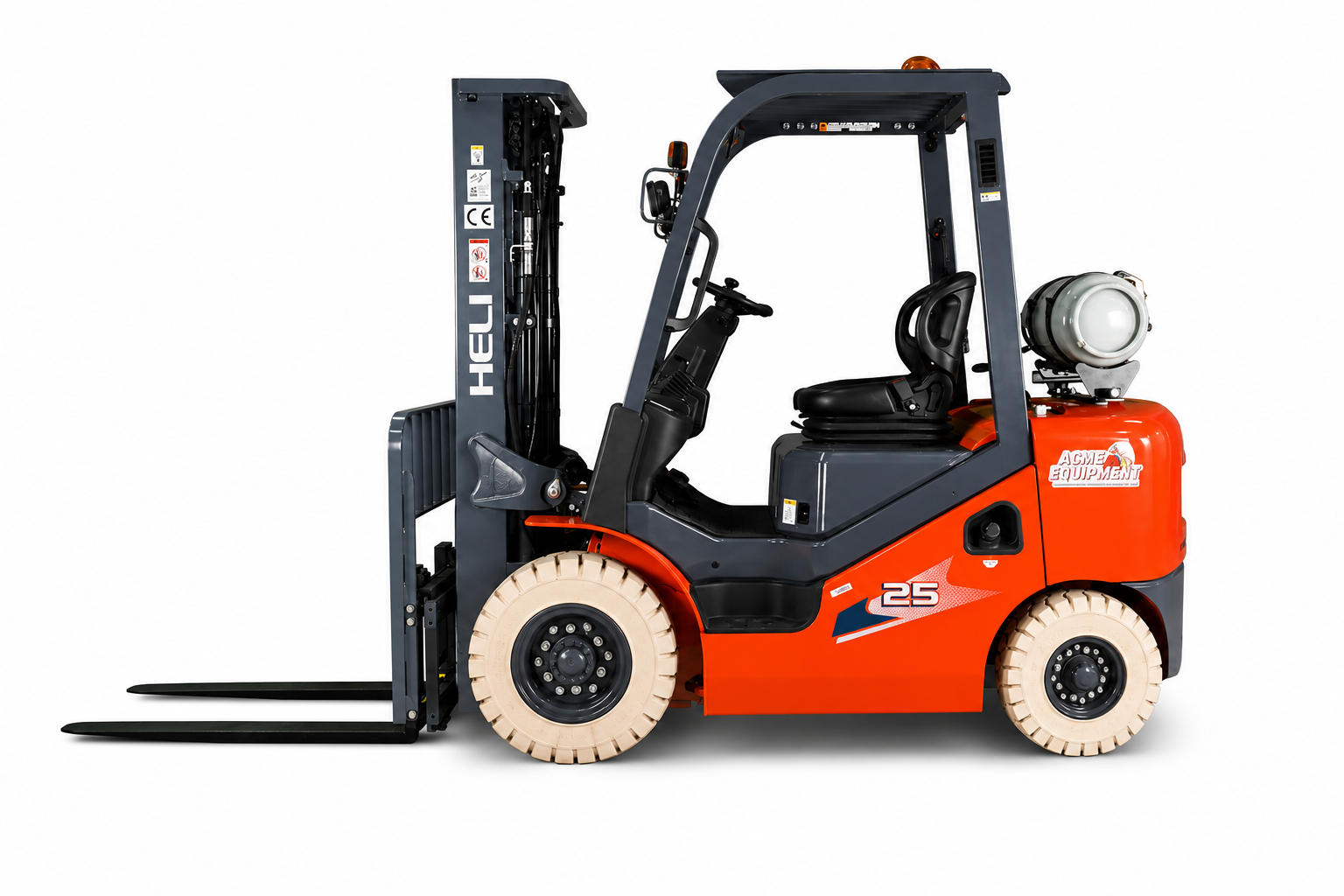 HELI CPYD25 5000lb Propane Forklift
