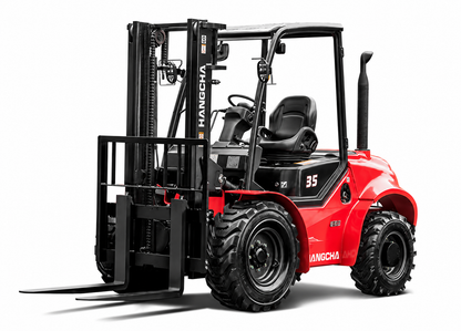 Hangcha Four-Wheel Drive Rough Terrain Forklift (5,000–7,000 lb)