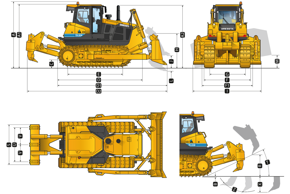 TD-25M Crawler Dozer