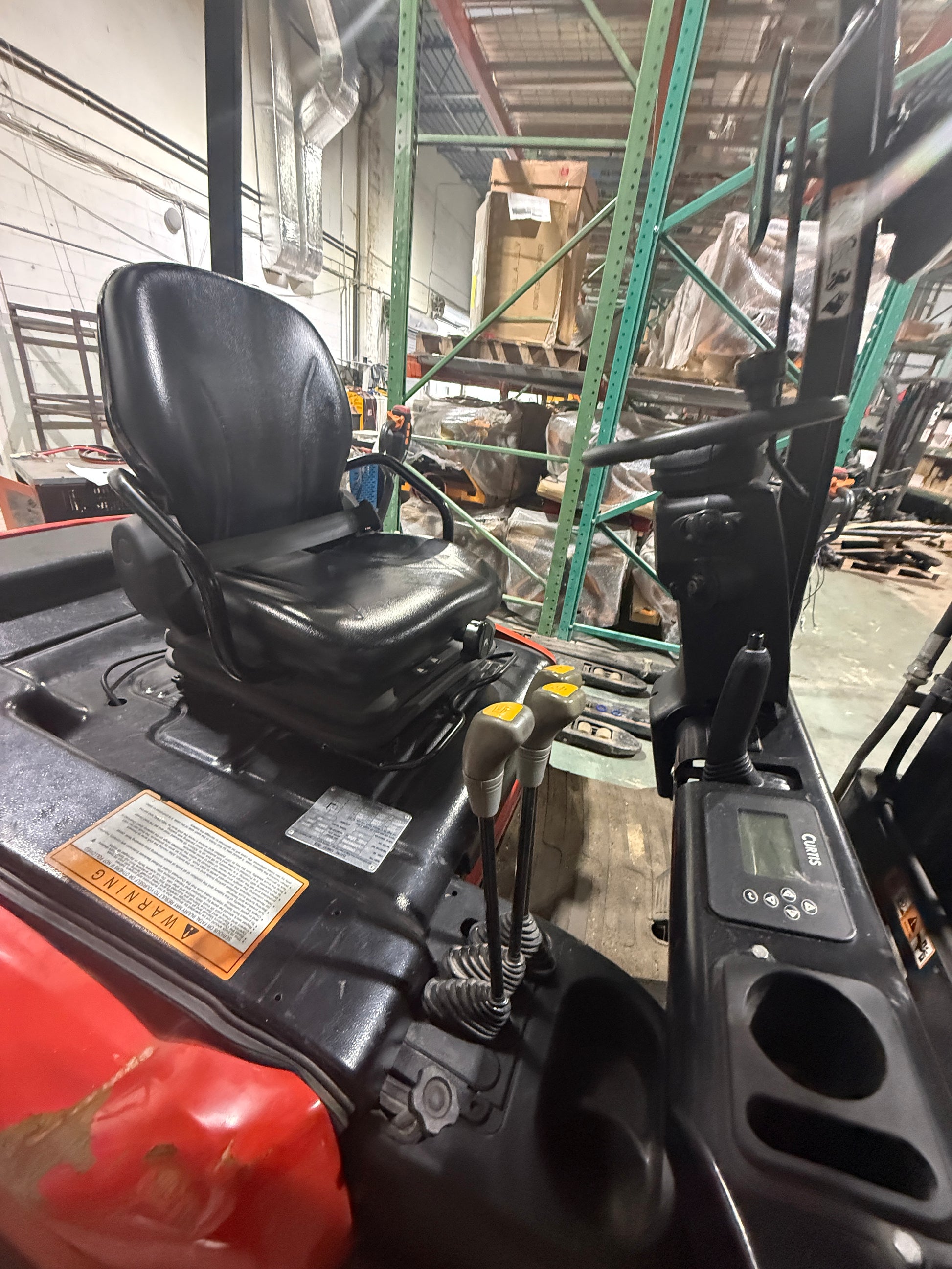 Used Hangcha 3-Wheel Electric Forklift (4,400 lb)