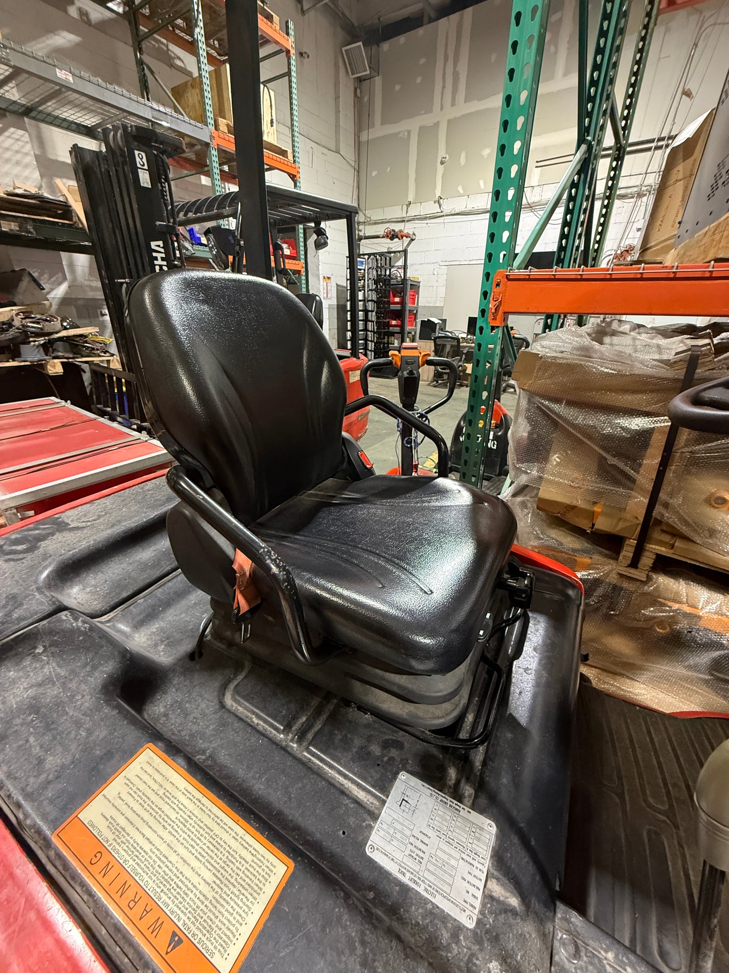 Used Hangcha 3-wheel Electric Forklift (4,000 lb)