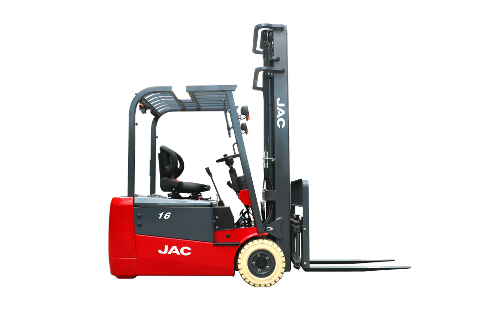 JAC CPD16SA3 3-Wheel Electric Forklift (3,500 lb)