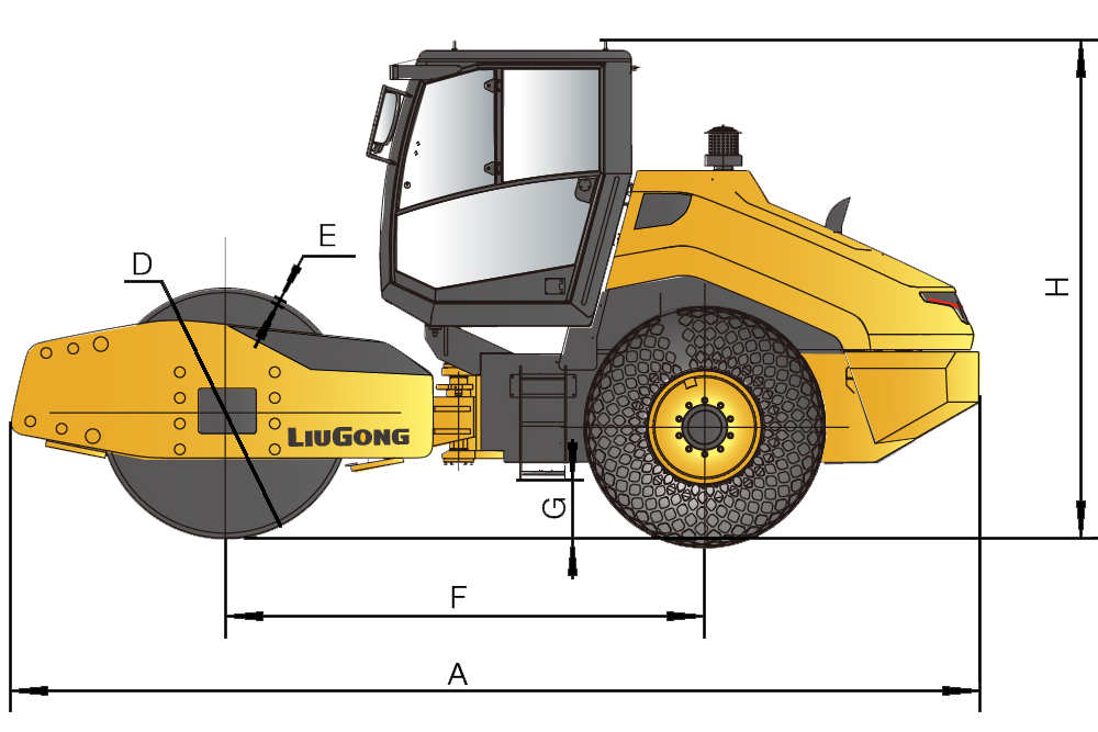 6612E Road Roller