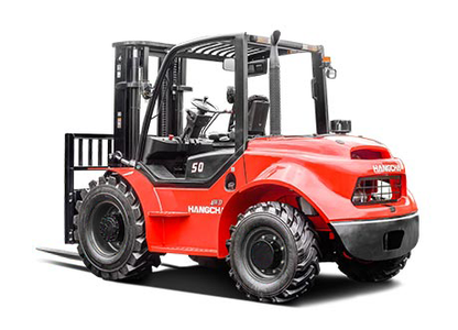 Hangcha Four-Wheel Drive Rough Terrain Forklift (11,000 lb)