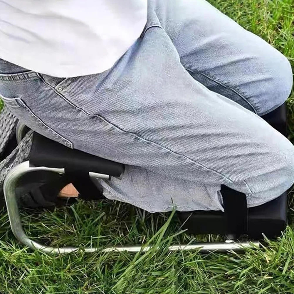 Portable Sitting Bench Floor Work Kneeling Cushion Handling Carpeted Floor Repair Kneeling Mobile Kneeling Stool Work Strapped