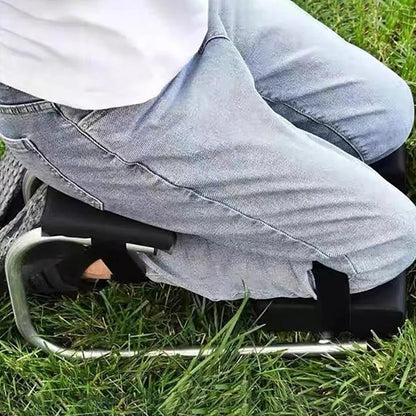 Portable Sitting Bench Floor Work Kneeling Cushion Handling Carpeted Floor Repair Kneeling Mobile Kneeling Stool Work Strapped