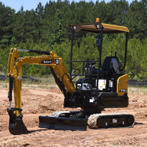 SY16C Mini Excavator – Compact Yanmar-Powered Digger