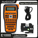 E1000 Pro Label Machine Industrial Label Maker, Labeller for Industrial Labeling Jobs, Compatible for Brother TZe-231 Label Tape