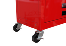 High Capacity Rolling Tool Chest with Wheels and Drawers, 8-Drawer Tool Storage Cabinet--RED