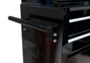 High Capacity Rolling Tool Chest with Wheels and Drawers, 8-Drawer Tool Storage Cabinet--BLACK
