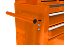 High Capacity Rolling Tool Chest with Wheels and Drawers, 8-Drawer Tool Storage Cabinet--ORANGE
