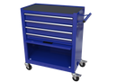 4 Drawers Tool Cabinet with Tool Sets--BLUE