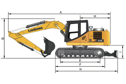 915E Excavator